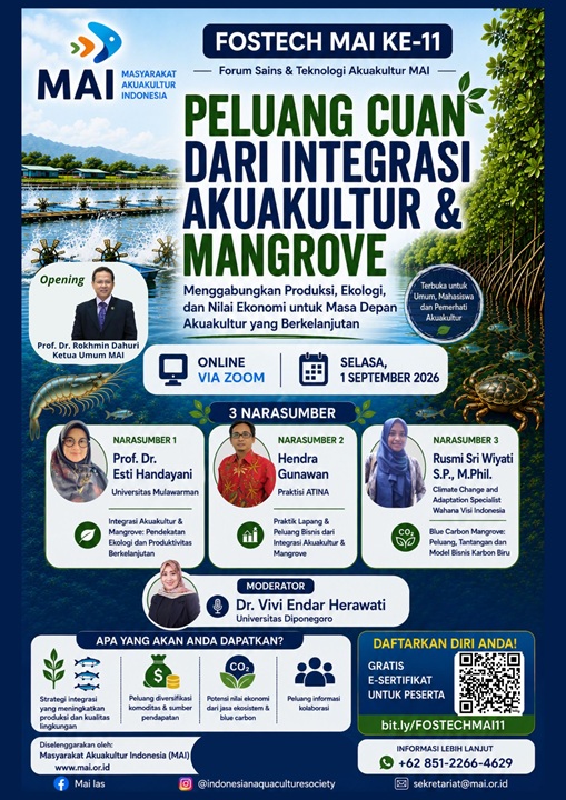 Peluang cuan dari integrasi Akuakultur dan Mangrove