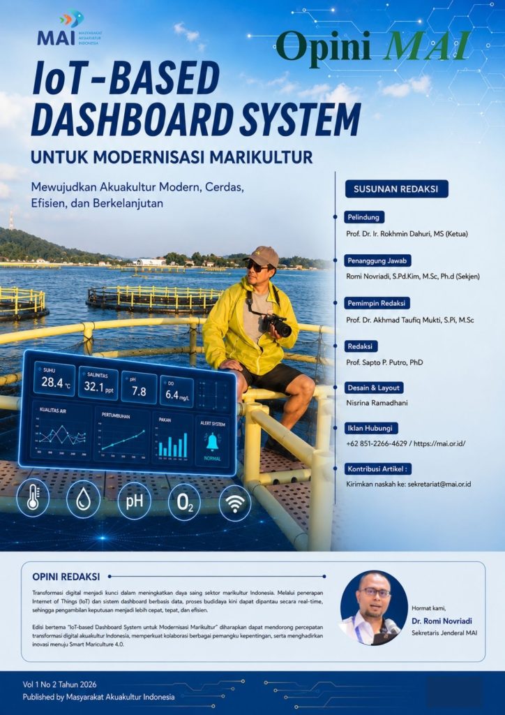 Cover IoT-based Dashboard System untuk Modernisasi Marikultur